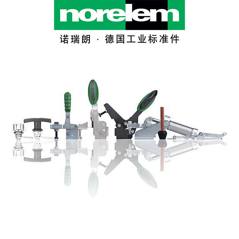 热销norelem德国直供原厂诺瑞朗nlm05340气动夹钳推杆型