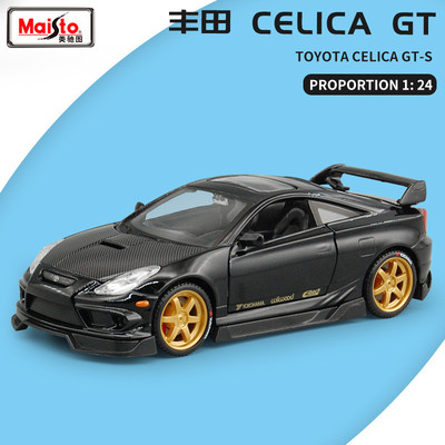 1比24美驰图ToyotaCelicaGT-S仿真合金汽车合金车模型仿真车