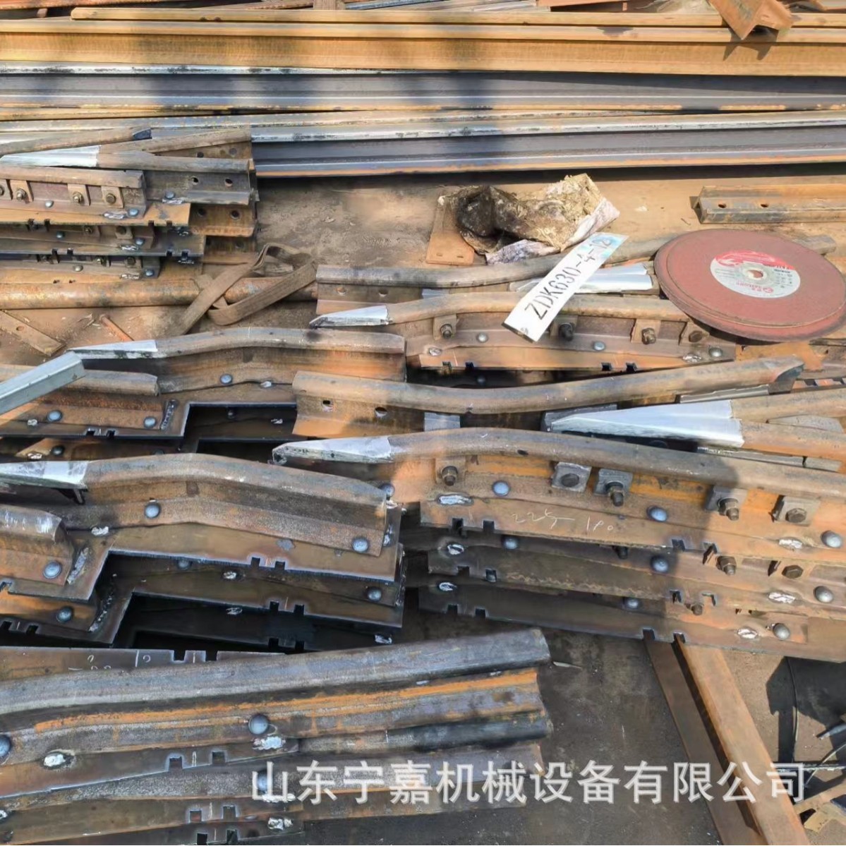 热销矿用铁路道岔道岔左开右开单开源头厂家气动单开道岔无极绳道