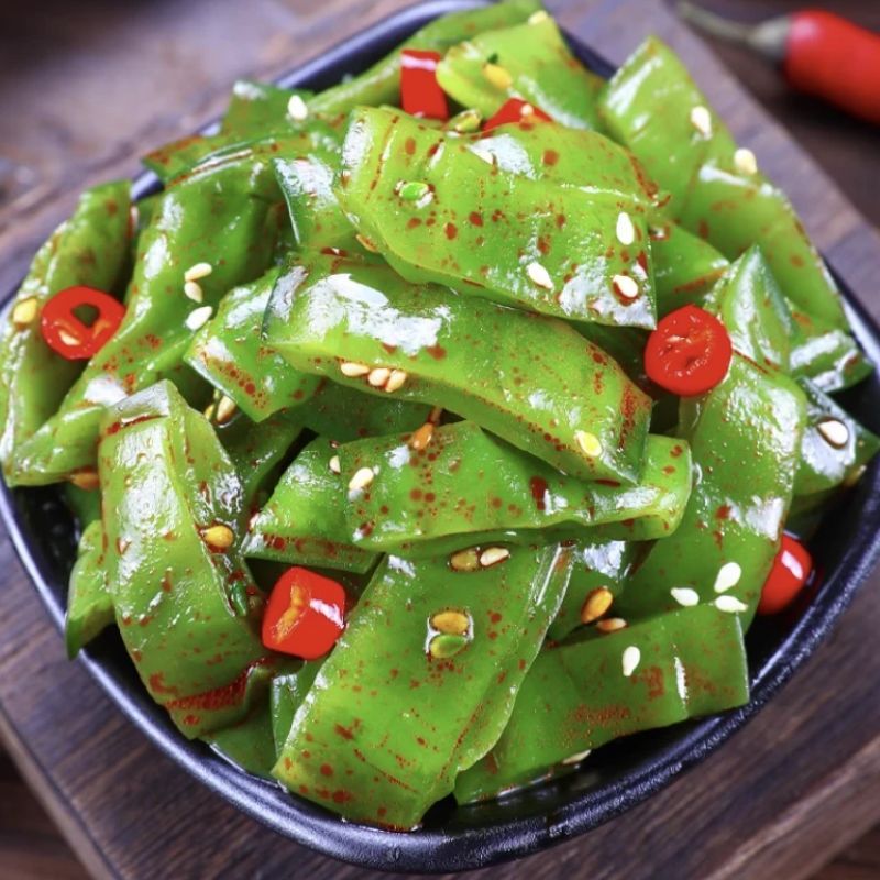 速发裙带菜梗段800g香辣海白菜即食海藻菜大连海裙菜海带丝下酒菜