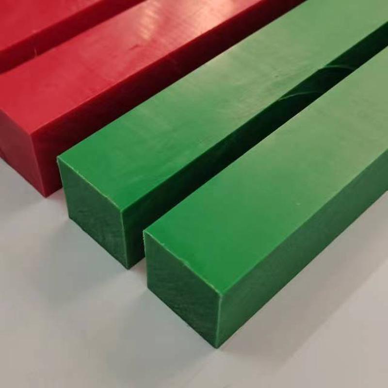 热销PTFE耐高温铁氟龙棒聚四氟乙烯板耐磨PA66尼龙PEEK加工方块方