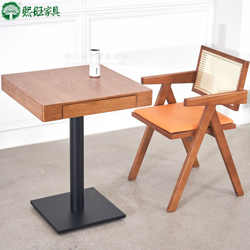 面馆拌饭汉堡螺丝粉店桌子凳子带抽屉收纳餐桌餐饮连锁店桌椅定制,商业/办公家具,商用餐桌/餐台,淘宝优惠券,粉丝福利购,淘宝优惠卷