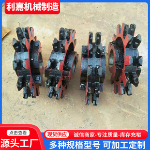 大齿轮链轮加工不锈钢金属传动双排双驱链轮制作厂家供应