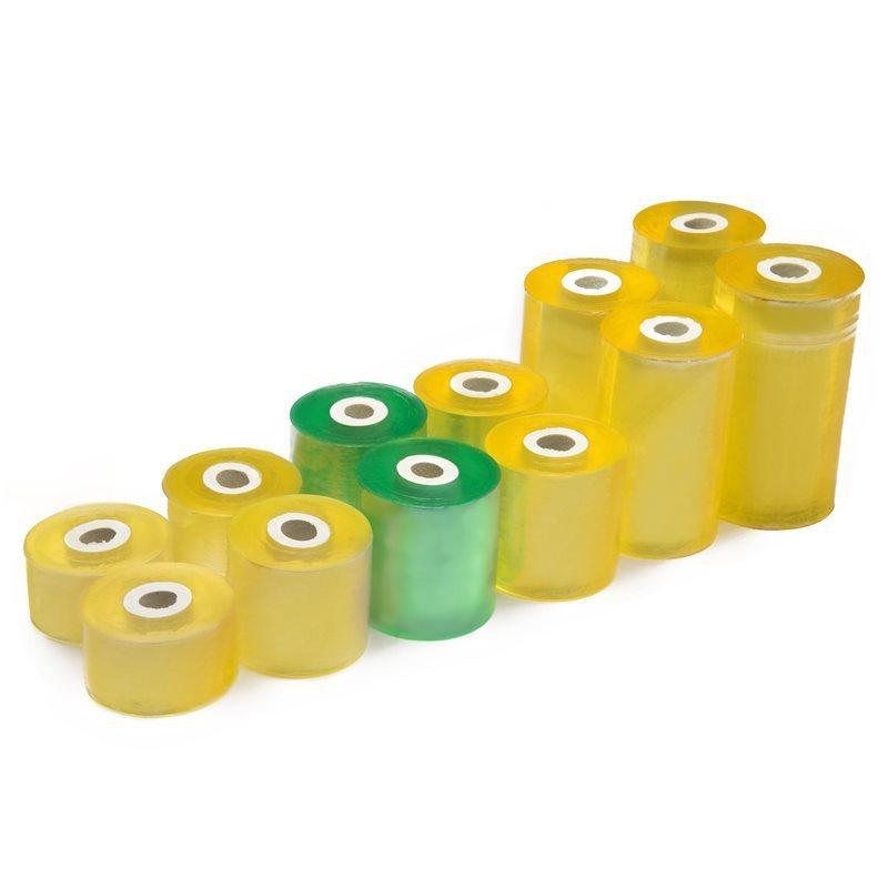 热销pvc缠绕膜拉伸膜包装工业打包膜嫁接膜自粘电线膜薄膜线盒缠