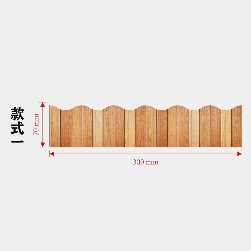 公告栏公告边框贴纸黑板木地板装饰贴纸