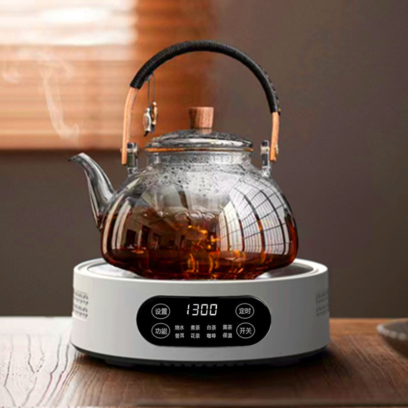 花茶壶玻璃泡水果茶杯套装花茶杯煮茶器耐高温小型电陶炉茶炉家用