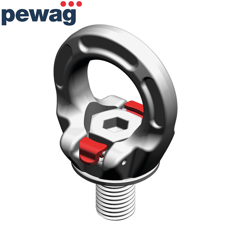 热销培瓦克旋转pewag）  不锈钢旋转吊点plgwi 吊环 吊索具 （吊