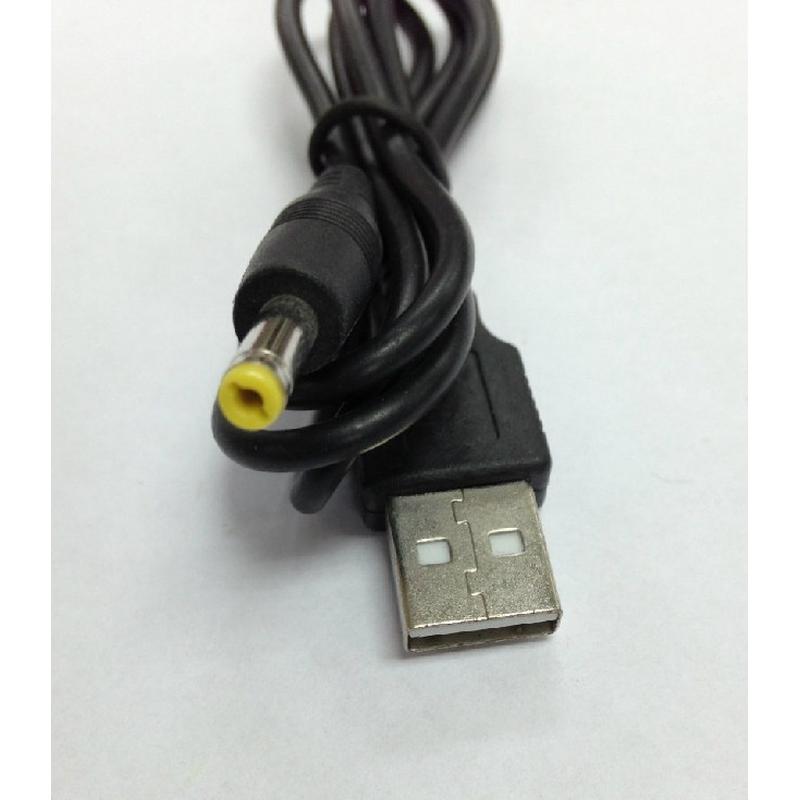 USB转DC直流电源线4.0*1.7mm 大电流3A音叉 cd/dvd/psp usb充电线
