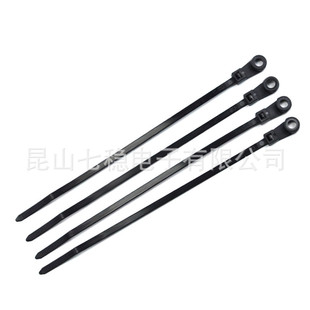 pa66尼龙塑料固定锁式扎带螺丝齐全孔式束线带型号固定