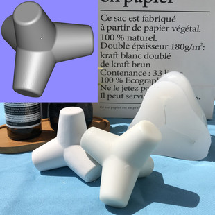 水泥摆件圆消波块磨具大海工艺品四脚锥磨具防波堤模具混凝土送礼