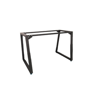 办公家具五金管培桌腿支架加厚桌脚架会议桌腿口字办公桌铁架脚
