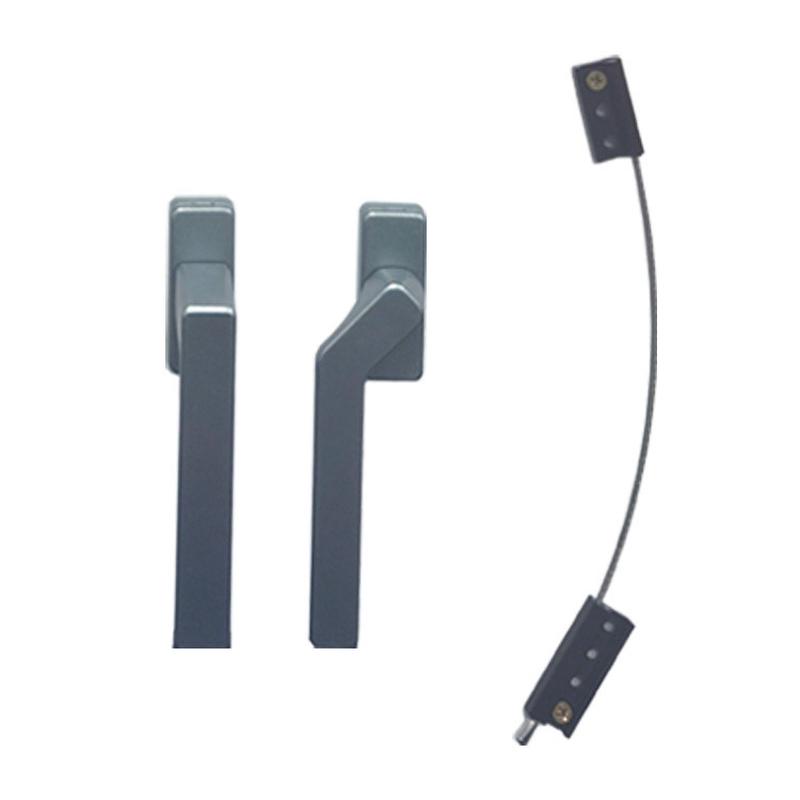 断桥合页窗锁窗传动配件纱窗一体系统门窗执手系统窗五金配件