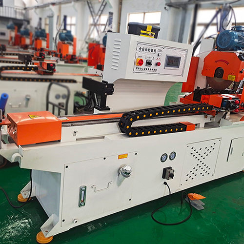 425cnc垂直切管机切管机数控伺服送料cnc不锈钢铜铁铝管切管机