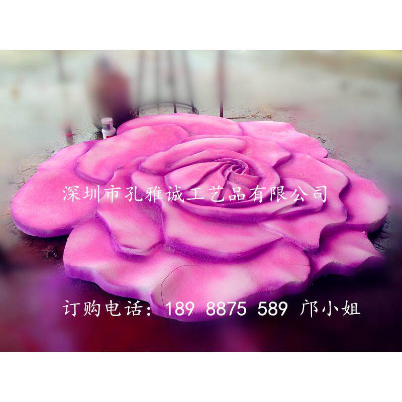 热销泡沫玫瑰花圣诞花元宵春节花灯羊年花灯泡沫雕塑节庆装饰品