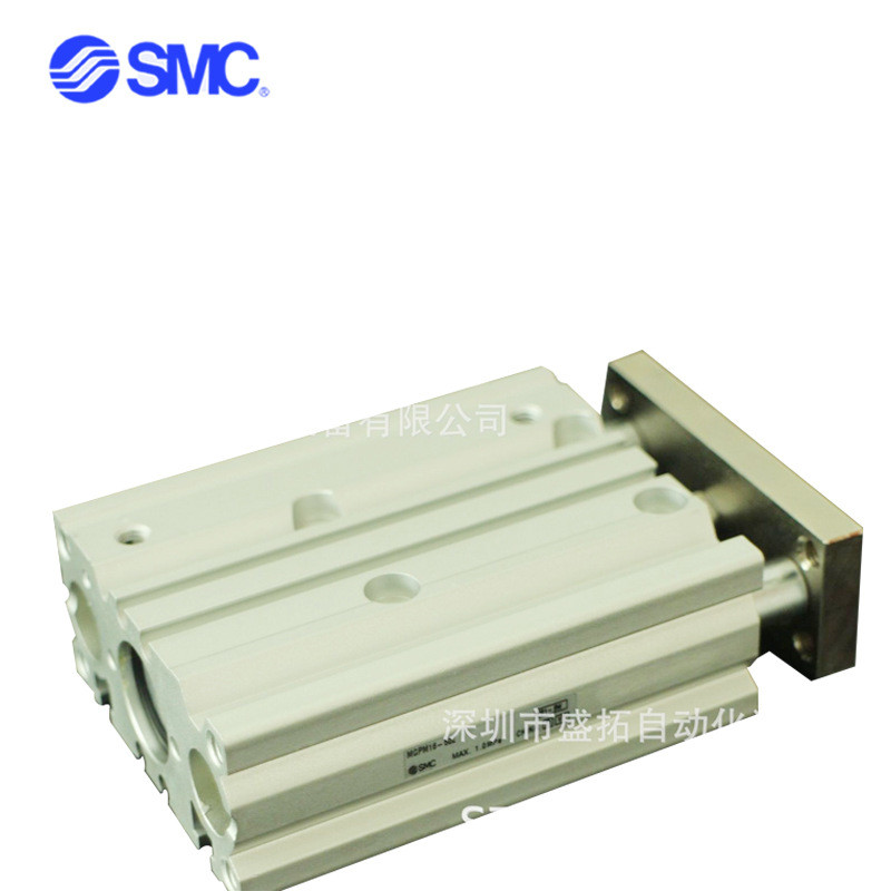 热销smc带气缸杆薄型导mgpm16-50z