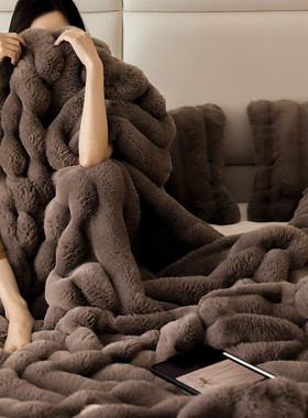 mita23秋冬新款高奢保暖双面波斯绒毯（系列拍摄一）100*150cm