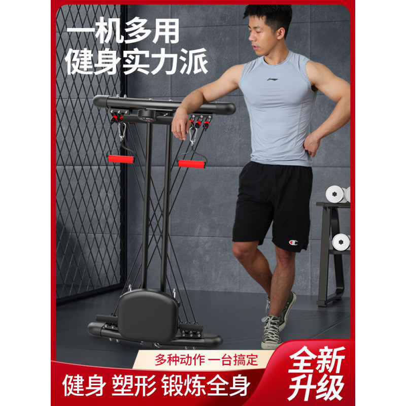 热销速1【静音鸟】多功能划船机卡器材室内家用运动划艇器材