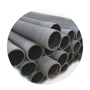 排水管排输水胶管吸大口径钢丝骨架橡胶软管带法兰夹布胶管