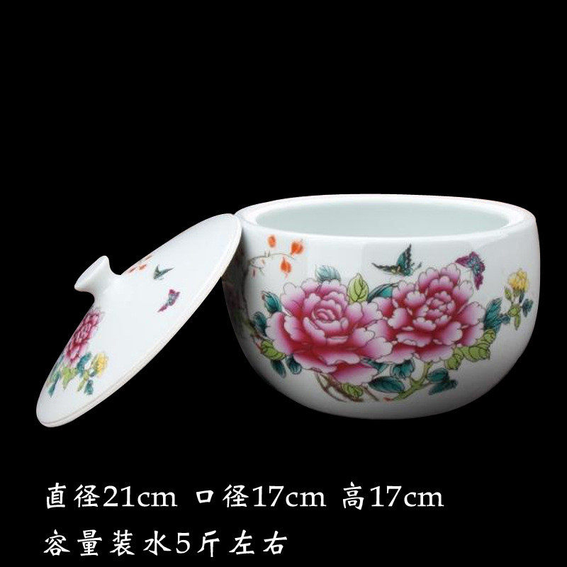 陶瓷米桶米缸储米箱米罐密封干货藏储物罐面粉防潮3斤5斤10斤罐,基础建材,脚轮/万向轮,淘宝优惠券,粉丝福利购,淘宝优惠卷