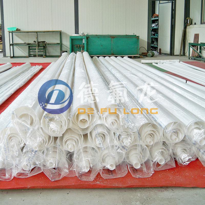 铁氟龙管加工白色四氟推压管ptfe塑料王管厂家聚四氟乙烯绝缘管