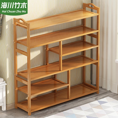 简易鞋架子经济型多层防尘家用室内好看实木门口放小鞋柜收纳神器