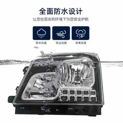 热销适用于jac江淮轻卡货车大灯总成铃v6骏e5020/d5050/h330