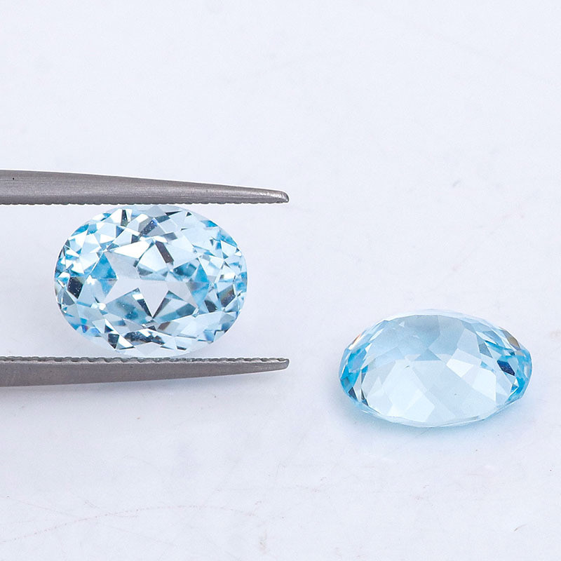 热销实验室首饰彩宝粉宝石帕拉伊巴祖母绿蓝宝石榴石红宝石可镶嵌