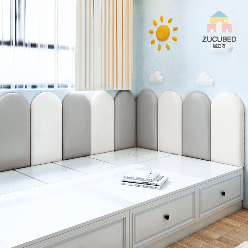 榻榻米软墙围幼儿园儿童房炕围子床围防撞墙贴床头板靠背垫自粘,家装主材,背景墙软包,淘宝优惠券,粉丝福利购,淘宝优惠卷