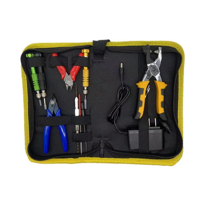 羽拳新品羽毛球拍胶粒换转护线管钉边压烫喇叭口钳工具110V220V