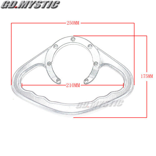 热销适用于firebadecbr1000rr04-07改装乘客扶手通用油箱扶手拉手