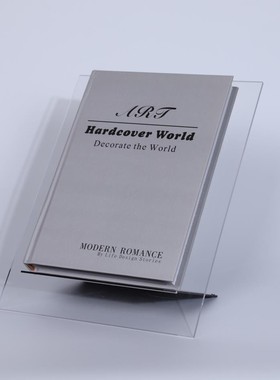 现代简约亚克力书架极简创意杂志架摆件售楼处样板房书房软装饰品