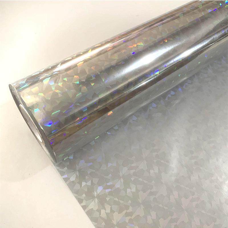 镭射金穗专版电化铝烫金材料烫金纸烫金箔银万花筒玻璃碎