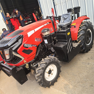 热销504 704爬行档中型多拖拉机新车去贴销售高配功能四驱