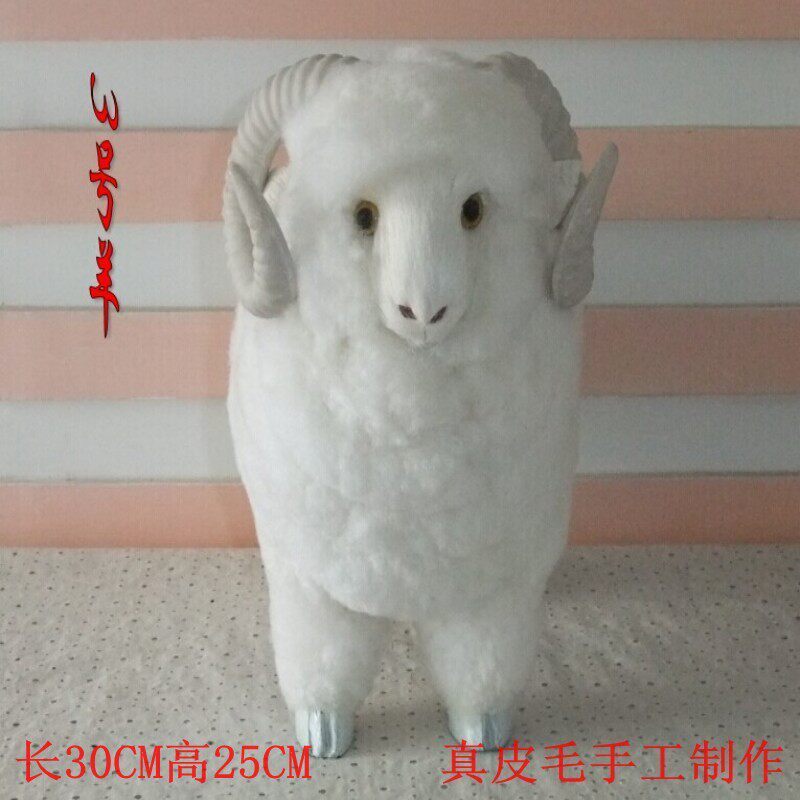 厂家直销3号羊 仿真动物仿真绵羊 工艺品装饰品 羊年吉祥摆件