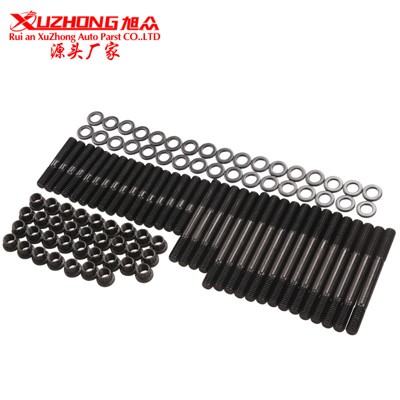 汽车配件12.9强度气缸盖螺柱适用于SBC气缸盖螺丝组套279.1001