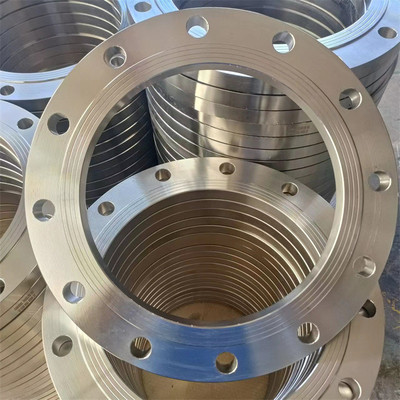 304-316L不锈钢平焊法兰片化工部标准HG2059带劲平焊带颈对焊