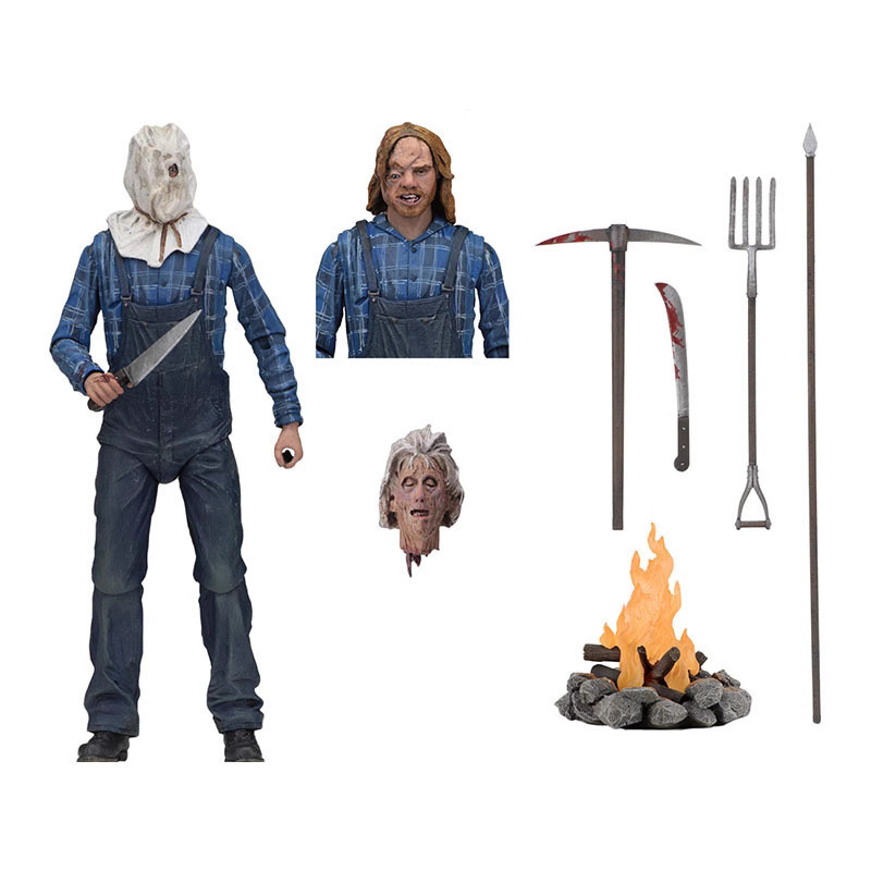 NECA 39719 黑色星期五13号 布头杰森 豪华版 7寸人偶模型