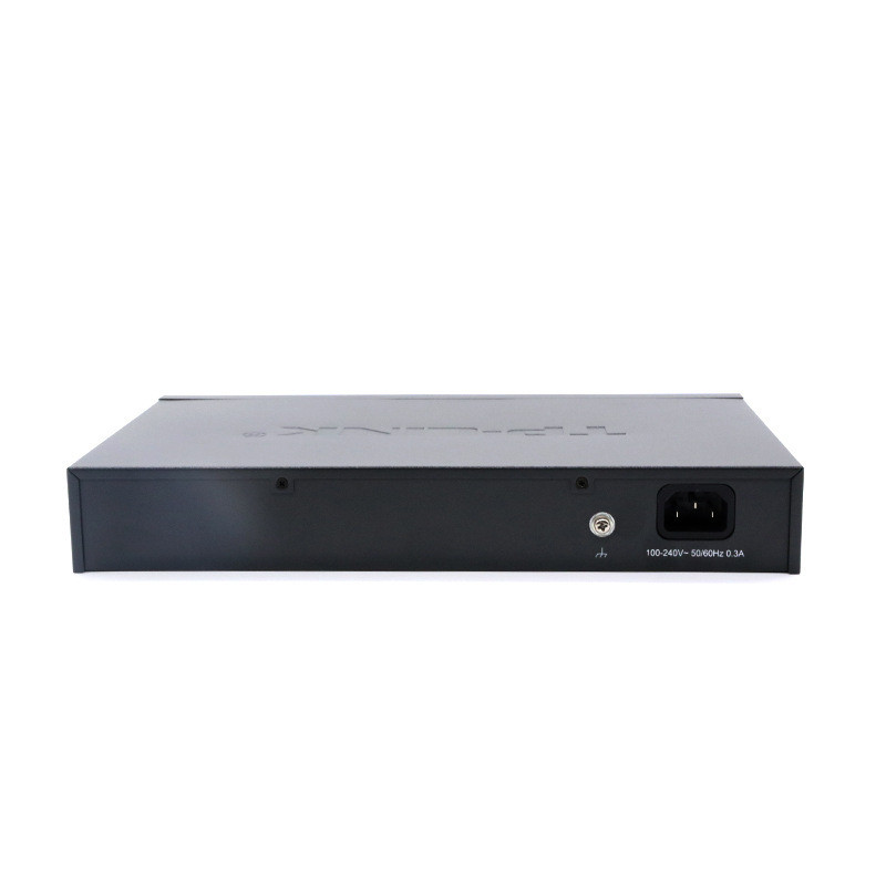 TP-LINK百兆SF1024D网络24口汇聚工业交换机路由网线分线分流器