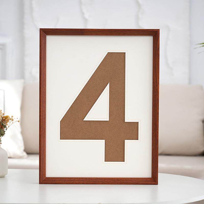 现货包邮宝宝1周年纪念相框实木16寸摆台20寸数字卡纸挂墙画框,家居饰品,DIY亲子装饰画,淘宝优惠券,粉丝福利购,淘宝优惠卷