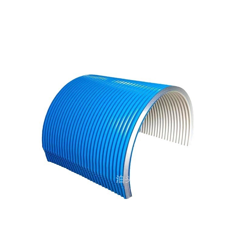 皮带机防尘罩拱形彩钢瓦密封可加镀锌板材质防雨罩工定制实体厂家