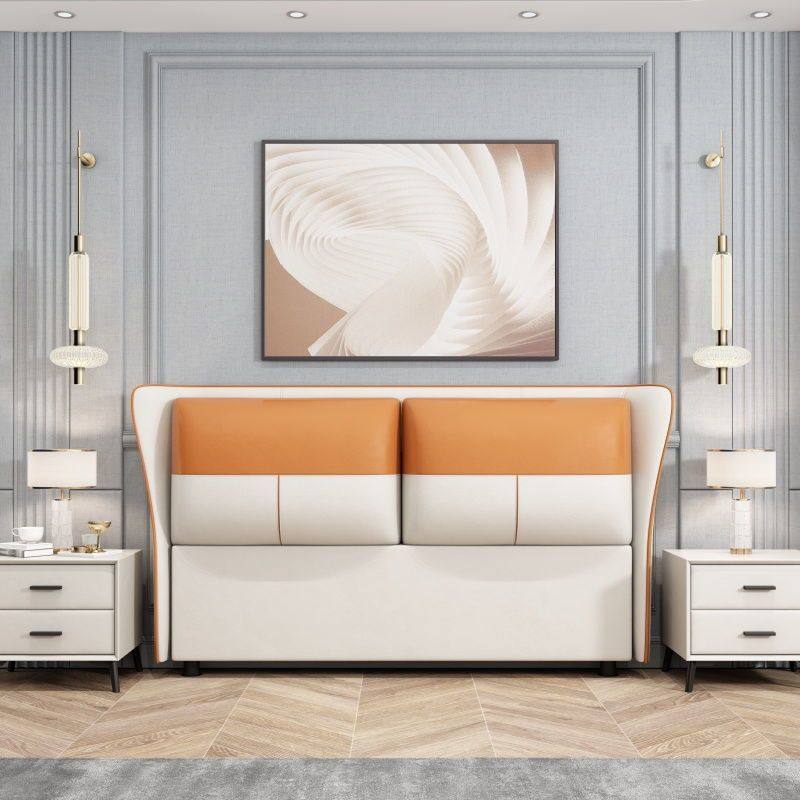 新款科技皮床头软包落地靠背约双人单买实木松木1.2米1.8米,畜牧/养殖物资,特种养殖设备,淘宝优惠券,粉丝福利购,淘宝优惠卷