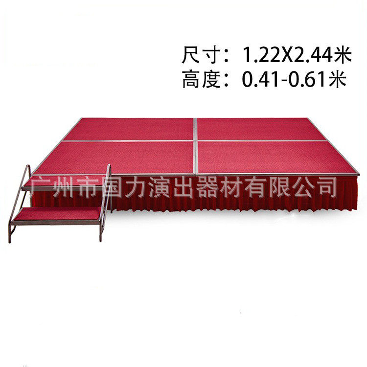 厂家直供折叠舞台移动舞台婚庆酒店专用舞台升降演讲舞台桁架批发