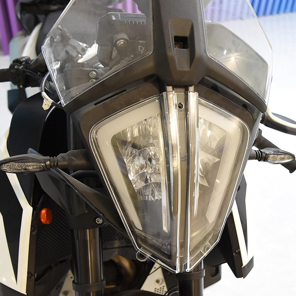 热销车灯ktm390790890adv2021-2024改装大灯保护片适用于护罩贴片