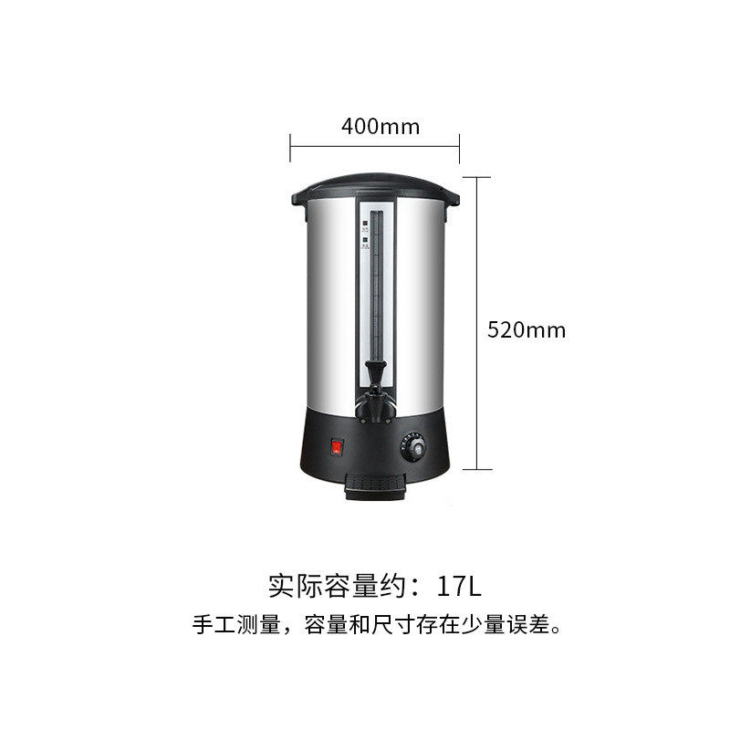 电热开水桶304茶水桶双层商用加厚开水器烧水桶不锈钢电热保温桶,清洗/食品/商业设备,休闲食品加工设备,淘宝优惠券,粉丝福利购,淘宝优惠卷