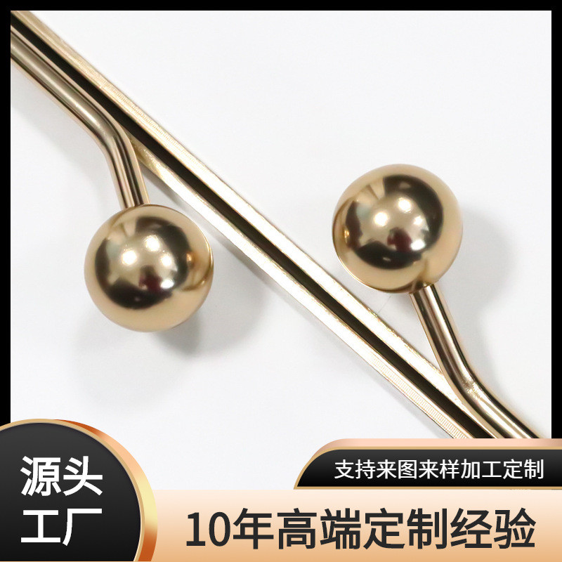 新设计时尚现代衣柜玲珑拉手 铝合金亮金色家具橱柜衣柜长拉手