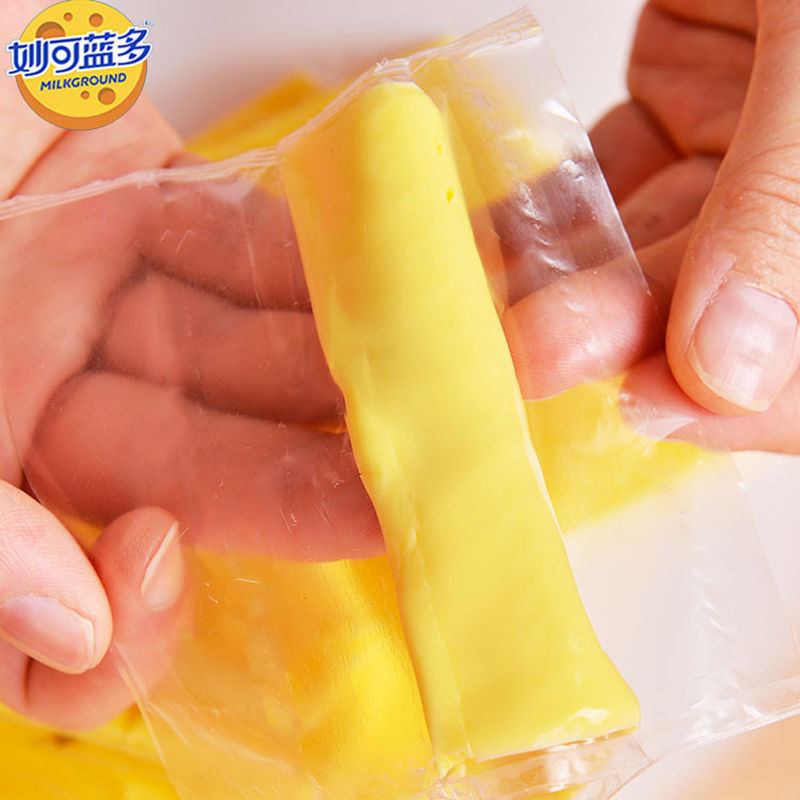 新货妙可蓝多芝士片家用食用宝宝奶酪吉利丁片奶酪烘焙奶酪棒专用