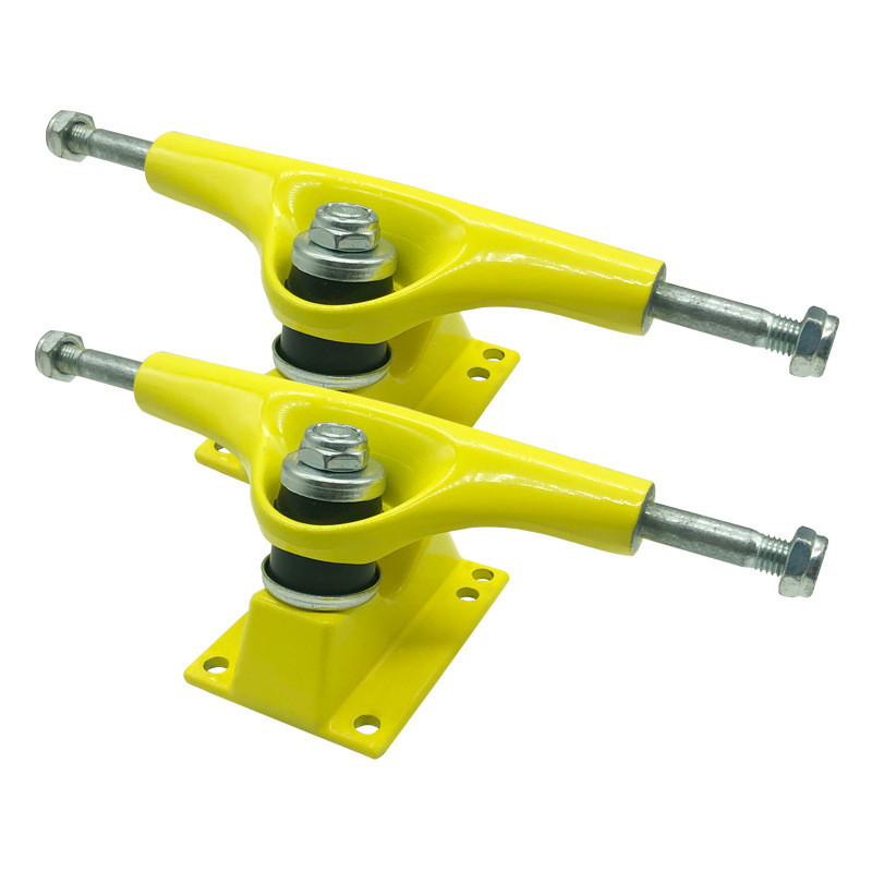 滑板桥5.0in专业滑板支架公路四轮双翘板鱼板街刷长板速降板支架