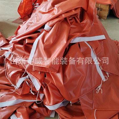 涂覆布矿用立柱保护套200-500mm综采立柱保护套双抗立柱保护套