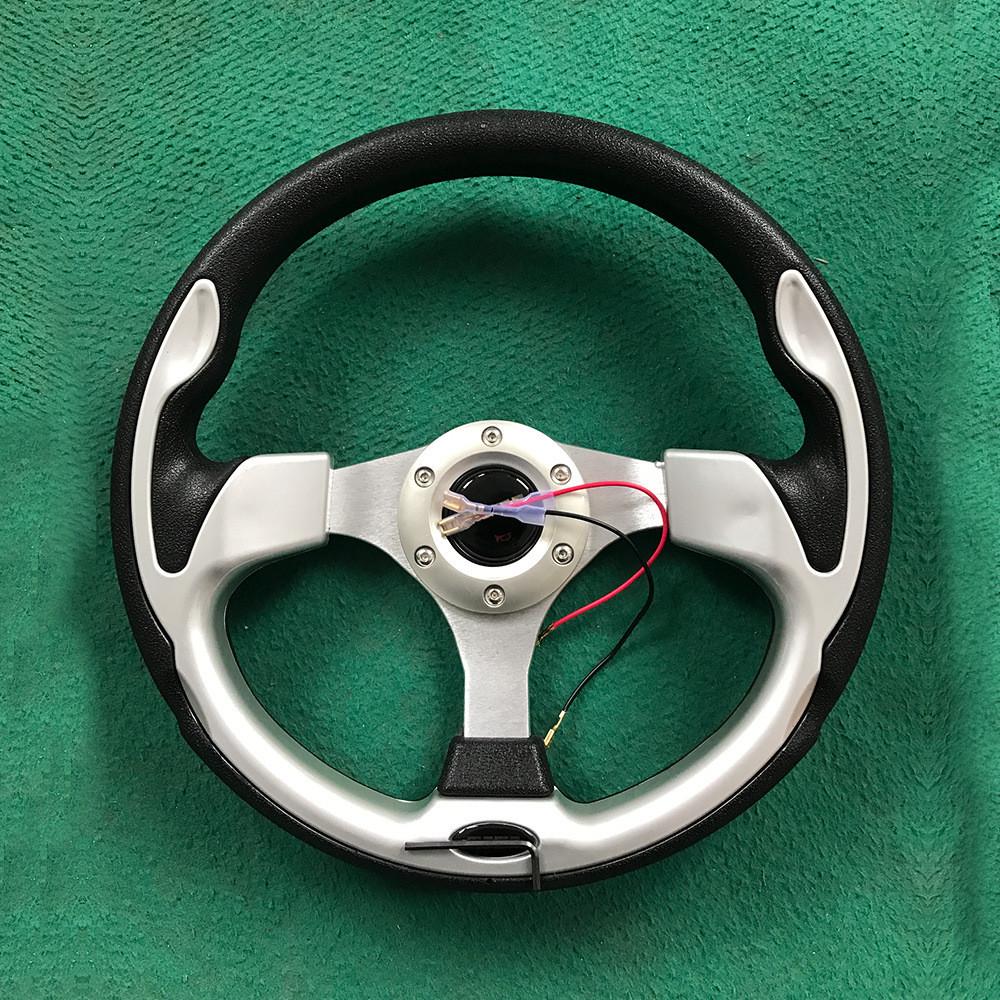 汽车改装方向盘 赛车方向盘 PU竞技方向盘 13寸320mm