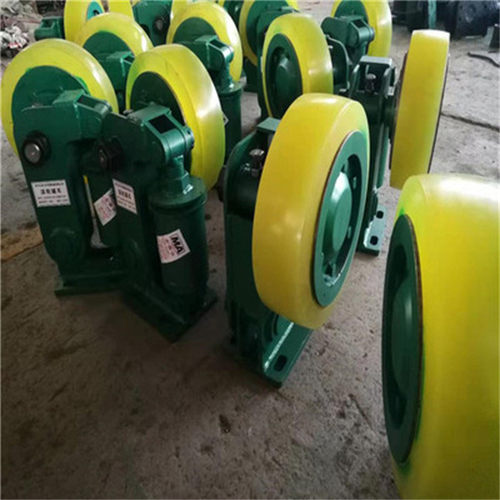 热销双轮钢丝绳用缓冲罐耳聚氨酯l250滚轮罐耳聚氨酯罐耳胶圈单轮